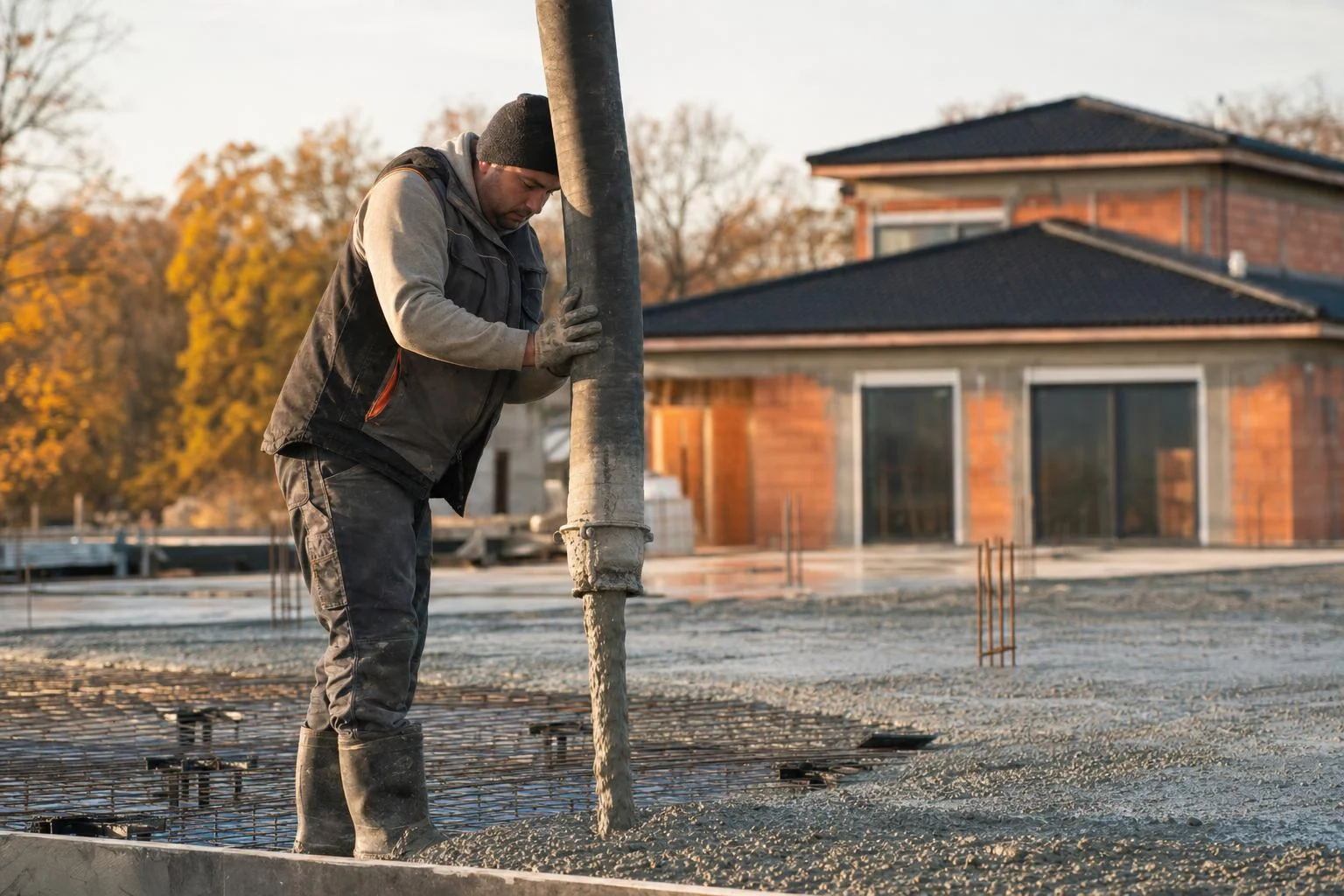 Betoniranje u kasnu jesen: do koje temperature se smije raditi i kako se štiti svježi beton